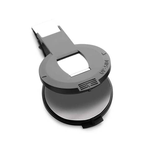 Piastra per timbro a secco Ø 41 mm Trodat metallo