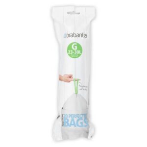 Sacchetti PerfectFit Brabantia codice G 23-30 litri - bianco