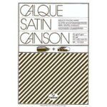 Canson drawing pad satin glossy paper 50 sheets 90/95 gsm A3