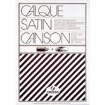 Blocco da disegno Canson carta lucida satinata 50 fogli 90/95 g/m² A4