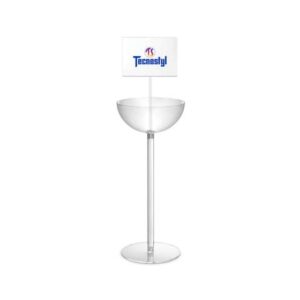 TECNOSTYL A4-size notice holder made of folded acrylic plus cardboard