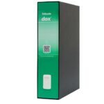 DOX2 Protocol lever-arch files 28,5x35 cm - 8 cm spine green