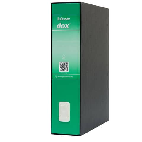 DOX2 Protocol lever-arch files 28,5x35 cm - 8 cm spine green