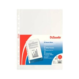Buste a perforazione universale lisce Esselte Copy Safe 21x29,7 cm PP Office