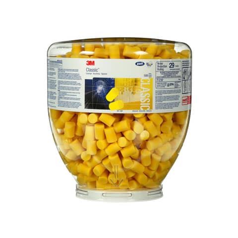Inserti auricolari 3M affusolati E-A-R Classic giallo