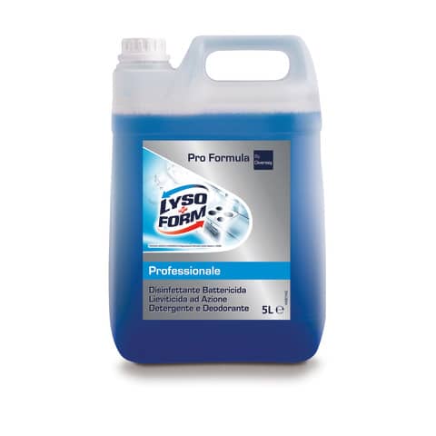 Detergente disinfettante multisuperficie Lysoform 5 L fragranza pulito