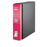 DOX2 Protocol lever-arch files 28,5x35 cm - spine 8 cm fuchsia