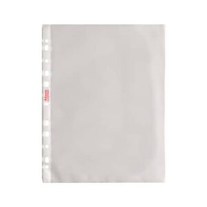 Buste a perforazione universale goffrate Esselte DELUXE 22x30 cm trasparente