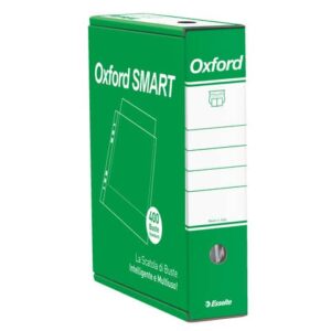 Buste a perforazione universale goffrate Esselte OXFORD SMART PP antiriflesso