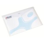 Rexel Ice 32,3x45,8 cm A3 transparent envelopes with button