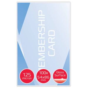 Pouches per plastificatrici a caldo GBC 2x125 µm finitura lucida formato carta