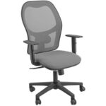 Swivel Task Chair Unisit Hubble HUHUVEM Mesh Backrest Upholstered Eco