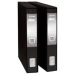 Registratore a leva DOX5 Protocollo 28,5x35 cm - dorso 5 cm nero