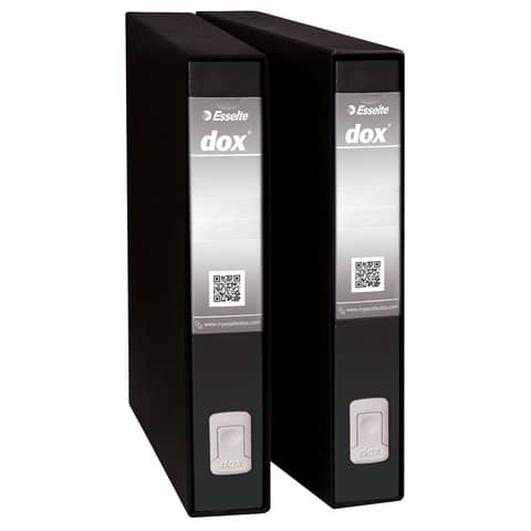 Registratore a leva DOX5 Protocollo 28,5x35 cm - dorso 5 cm nero
