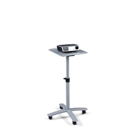Carrello proiezione Multimediale Nobo Piattaforma unica argento