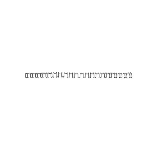 Spirali metalliche a 21 anelli GBC WireBind 10 mm A4 nero