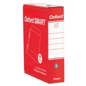 Buste a perforazione universale goffrate Esselte OXFORD SMART PP antiriflesso