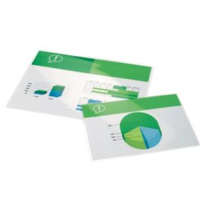 Pouches per plastificatrici a caldo GBC 2x100 µm finitura lucida A4 21,6x30,3 cm