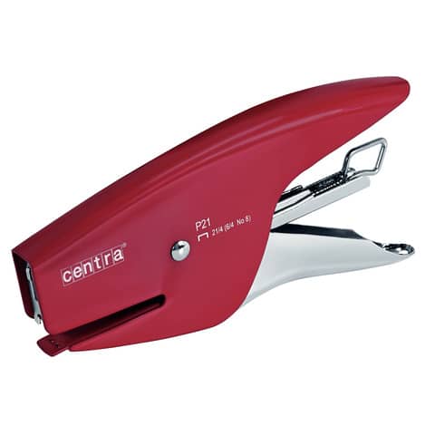 Cucitrice a pinza CENTRA P21 - 15 fogli rosso