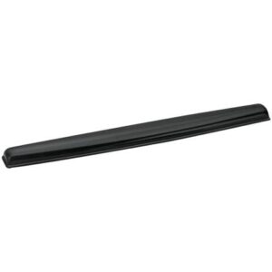 Poggiapolsi da tastiera FELLOWES Crystal Gel nero - 1,59x5,87x47,15 cm