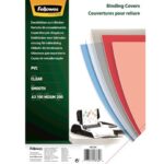 Copertine per rilegatura FELLOWES Super Clear PVC trasparente A3