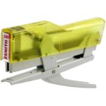 Plier Stapler ZENITH 590 Fun Yellow Transparent/White