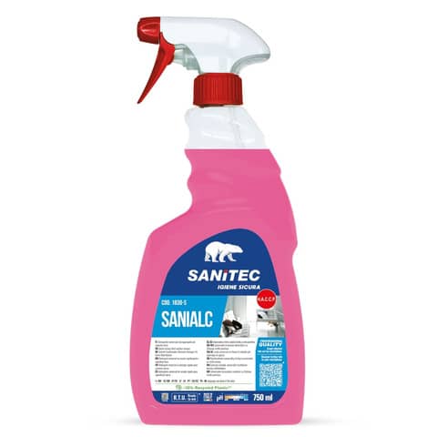 Detergente multisuperficie spray SANITEC Sanialc 750 ml