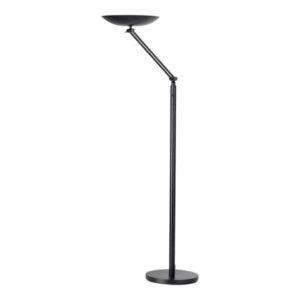Lampada a terra a led UNILUX Varialux articolata nero