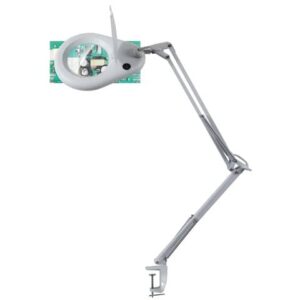 Lampada da tavolo per ingrandimento UNILUX Zoom led bianco