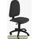 Sedia operativa girevole Unisit Jupiter JUSB/SB Eco smart - rivestimento Eco