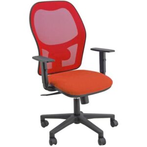 Sedia operativa girevole Unisit Hubble HUHUVEM schienale in rete - rivestimento