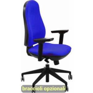 Sedia operativa girevole Unisit Ariel AIER Eco smart rivestimento ignifugo -