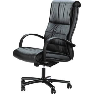 Poltrona direzionale girevole Unisit Gemini GMPO schienale fisso rivestimento