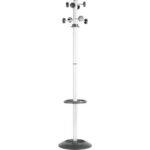 Unisit Totem free-standing coat stand with umbrella stand h. 172 cm - 8 hangers