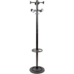 Unisit Totem free-standing coat stand with umbrella stand h. 172 cm - 8 hangers