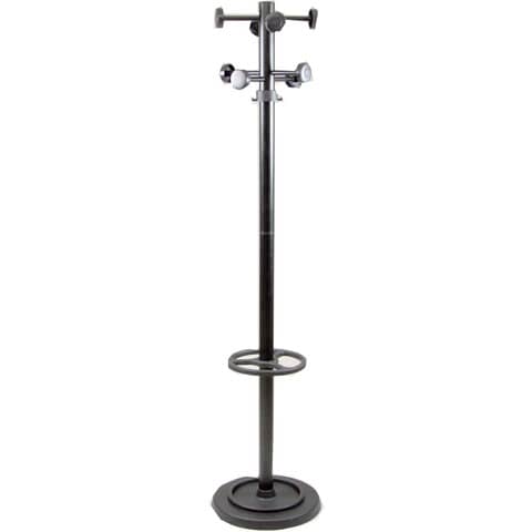 Unisit Totem free-standing coat stand with umbrella stand h. 172 cm - 8 hangers