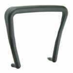 Coppia Braccioli fissi Unisit Dado per sedia 4 gambe nero -