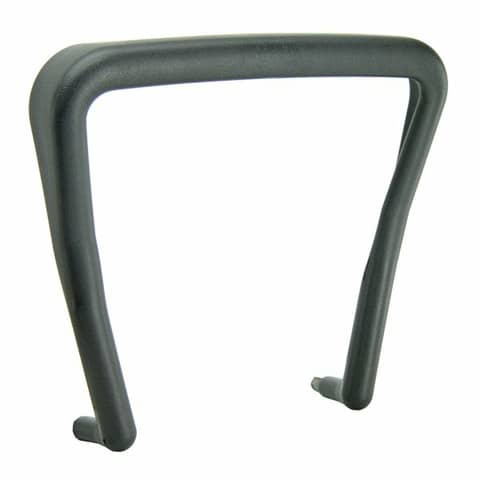 Coppia Braccioli fissi Unisit Dado per sedia 4 gambe nero -