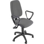 Sedia operativa girevole Unisit Leda LDAY Eco smart - schienale alto rivest.