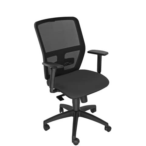Swivel Task Chair Unisit Kemper KMA mesh backrest - upholstery