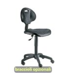 Sgabello tecnico Unisit Esos EOE3 basso