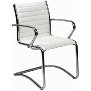 Sled base visitor chair Unisit Pollux New PNV - upholstery