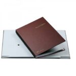 Fraschini signature book in cardboard-paper with 14 compartments 24x34