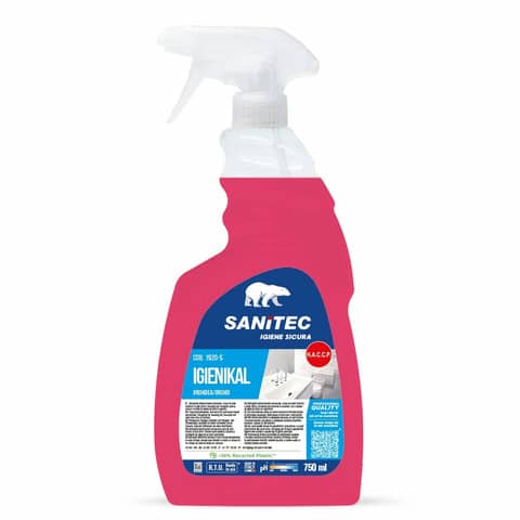 Detergente scioglicalcare SANITEC Igenikal Bagno spray - 750 ml