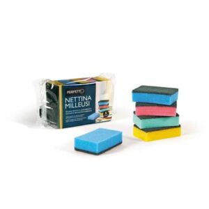 Spugna con abrasivo Perfetto Nettina milleusi assortiti