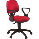 Sedia operativa girevole Unisit Atlas A41B Eco smart rosso