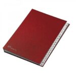 Classificatore alfabetico FRASCHINI 24x34 cm in cartoncino con 22 scomparti