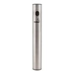 Posacenere da parete Securit® in acciaio inox - 46,5×9,8×6,5 cm