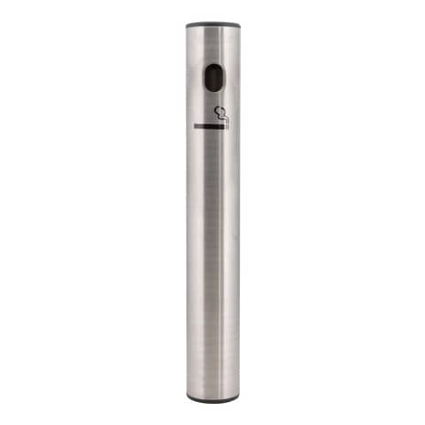 Posacenere da parete Securit® in acciaio inox - 46,5×9,8×6,5 cm