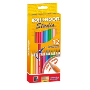 Astuccio matite colorate KOH-I-NOOR Legno